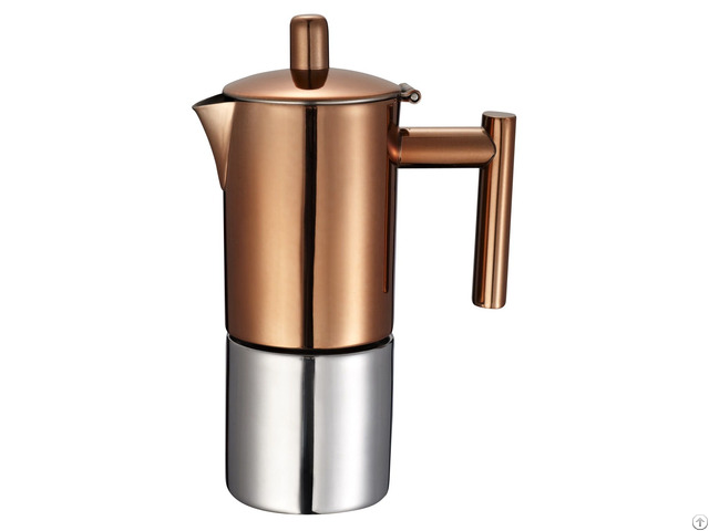 Stainless Steel Stovetop Espresso Coffee Maker