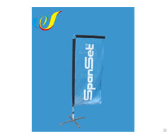 China Customized High Quality Cheap Display Flag Rectangle Banners Wholeasale