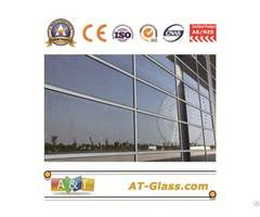 Low E Emissivity Coated Reflective Glass Radiation Protection