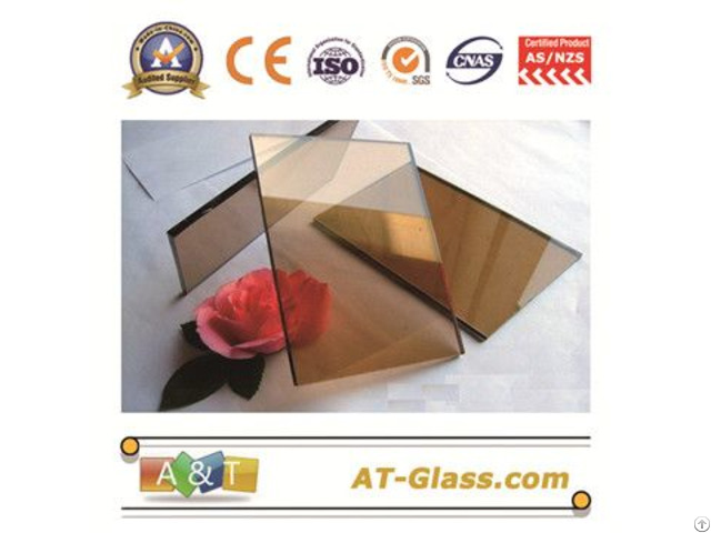 4mm 6mm 10mm Bronze Float Color Glass Used For Building Curtain Wall