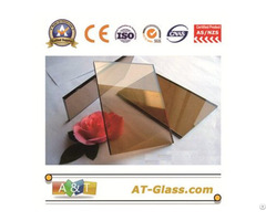 4mm 6mm 10mm Bronze Float Color Glass Used For Building Curtain Wall