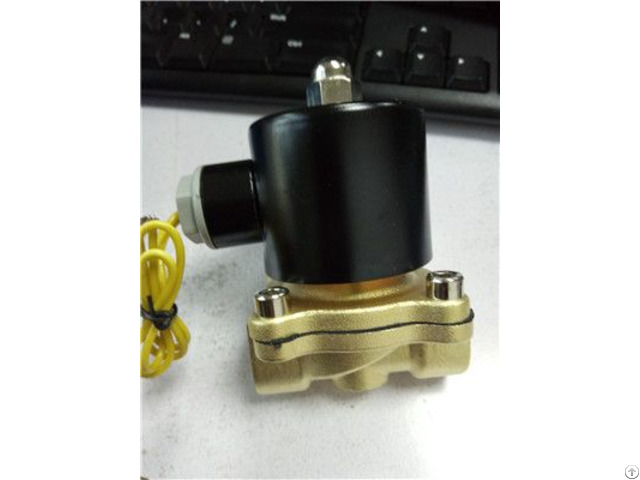 2w 25 Electric Water Style Brass Solenoid Valve