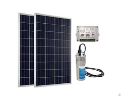 Eco Worthy 24v Solar Panel Deep Water Well Pump S Steel Submersible 20a Controller New