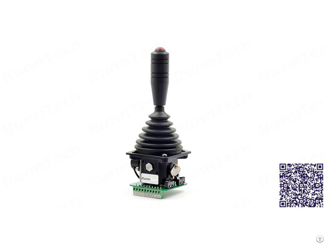 Runntech Dual Axis 4 12 20ma Analog Output Joystick For Proportional Solenoid Control