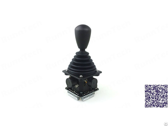 Runntech Single Axis 4 20ma Joystick To Control Steel Plate Roller Speed And Direction