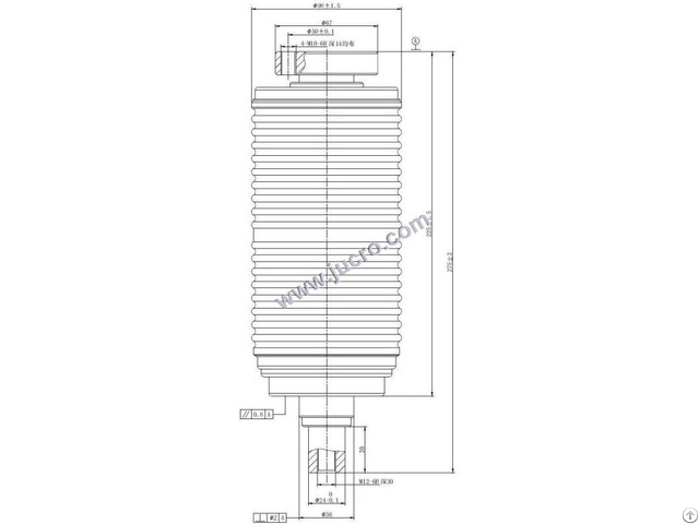 Td 12kv 1250a 31 5ka Juc618 Vacuum Interrupter For Vcb