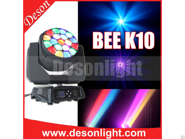 19x15w K10 Zoom Led Big Bee Eyes Wash Beam Light Lm 1915b