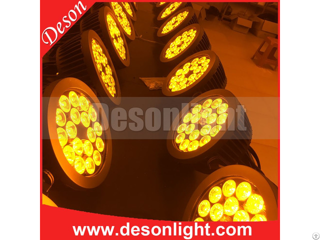 Outdoor Quad Color Ip65 18 Xrgbw In 1 Led Par Light Lp 224