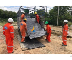 Hdpe Plastic Ground Protection Track Mats