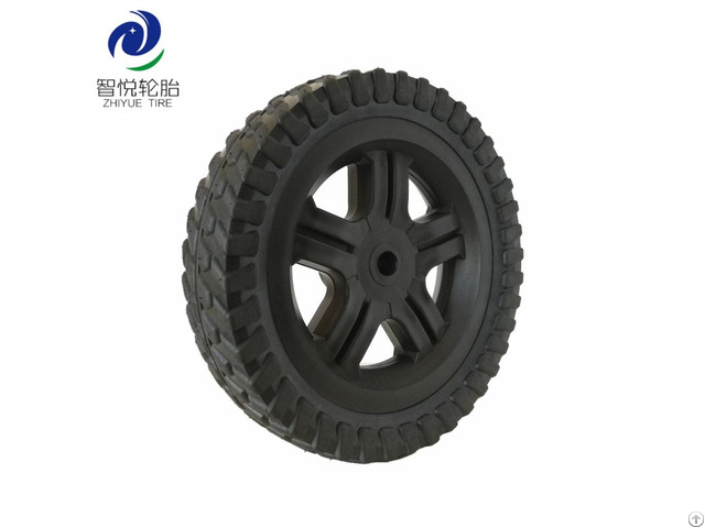 Inch Semi Pneumatic Rubber Wheel For Hand Trolley Lawnmower Tool Cart Wholesale