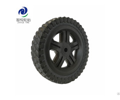 Inch Semi Pneumatic Rubber Wheel For Hand Trolley Lawnmower Tool Cart Wholesale