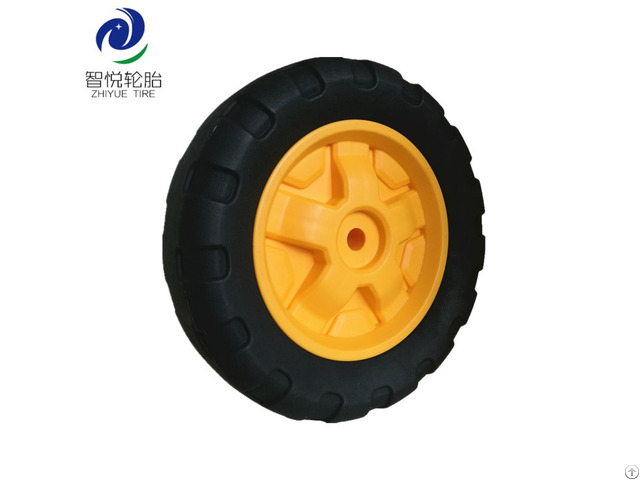 High Quality Eight Inch Semi Pneumatic Rubber Wheel For Rolley Generator Tool Cart