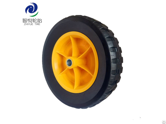 Chinese Supplier Eight Inch Semi Pneumatic Rubber Wheel For Generator Stair Climbing Cart Trolley