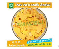Sodium Sulphide Red Yellow Flakes 60 Percent Min