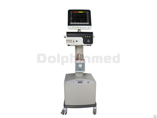 Icu Ventilator With Compressor Model Dol600pro