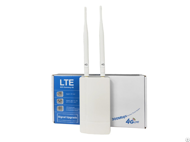 Indoor Cpe 4g Lte Wifi Router With 2 Ethernet Port