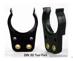 Din30 Tool Fork Black Iso30 Grippers For Atc Hsd Spindle