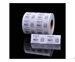 Self Adhesive Packaging Roll Sticker Custom Direct Thermal Paper Labels 60 X 40mm