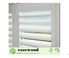 Factory Direct Sale Wood And Pvc Vinyl Plantation Interior Shutters With Various Design