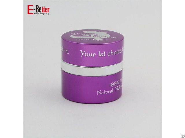 Empty 20g Golden Aluminum Nail Gel Jars Wholesale