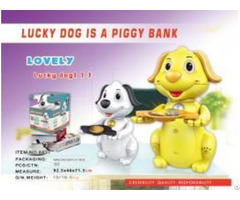 Lucky Dog Is A Piggy Bank 8837