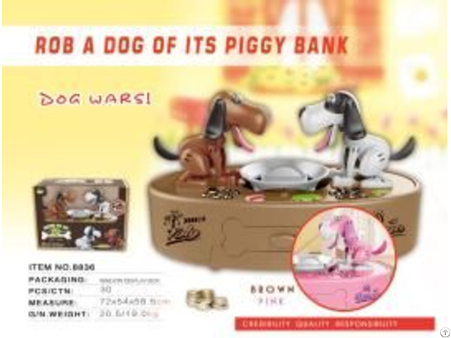 Rob A Dog Of Its Piggy Bank 8836