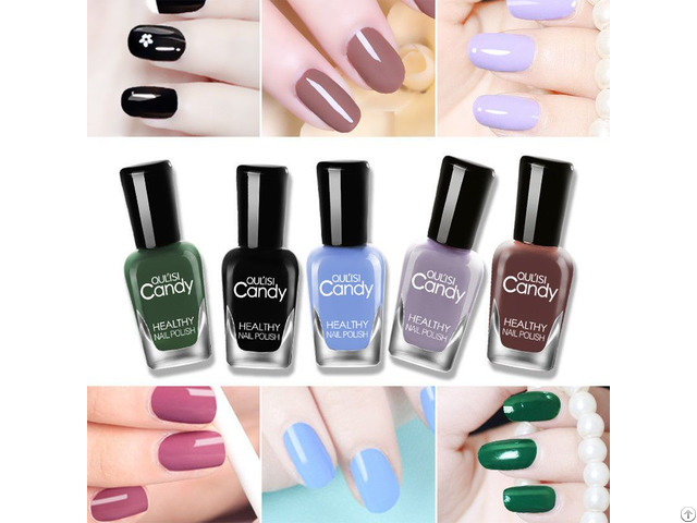 Peel Off Nail Polish Long Lasting Waterproof 40 Colors 8ml