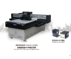 Jd1016 Uv Flatbed Printing Machine Make With Ricoh Gen5 Gh2220 Or Epson L1440 Printhead Printer