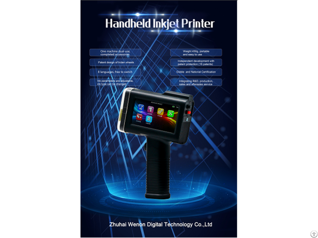 Handheld Inkjet Printer