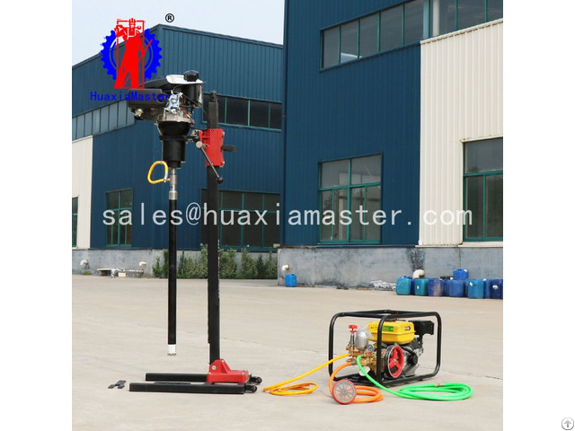 Bxz 2l Vertical Backpack Core Drilling Rig Machine Manufacturer For Chin