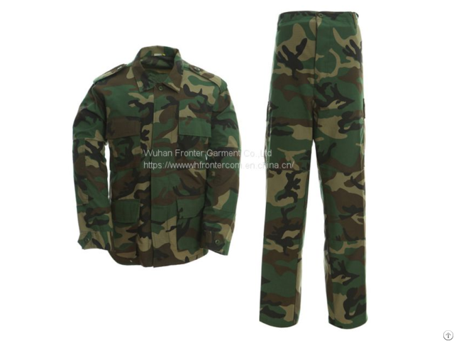 Military Camouflage Battle Dress Uniform