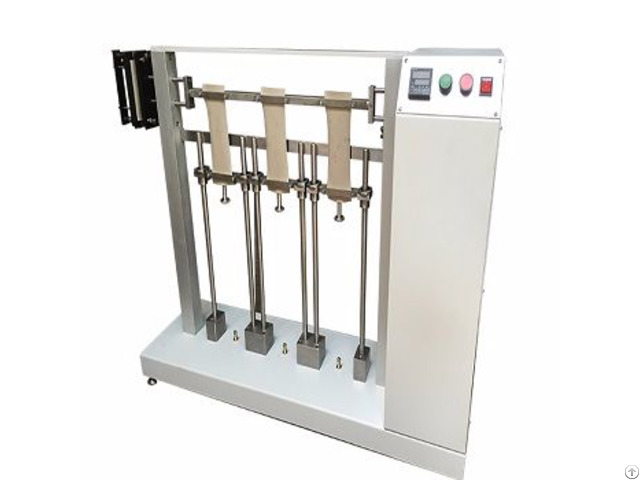 Finished Shoes Bending Strength Tester With Four Stations