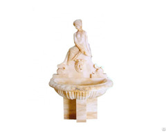 Hand Carved Natural Marble Water Fountain Garden Decoration