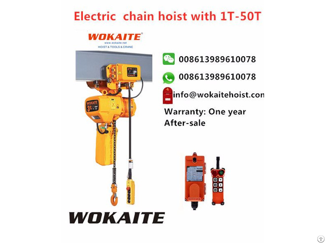 Electric Chain Hoist With 3t