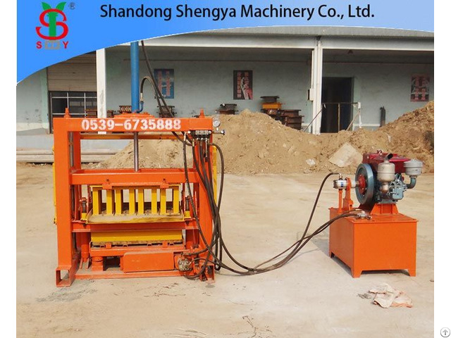 Qt4 40 New Model Hydraulic Gypsum Block Making Machine