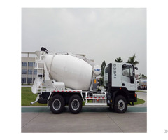 Iveco Hongyan Chassis Vietnam 7cbm Diesel Fuel Type Concrete Mixer Truck
