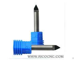 Pcd Diamond Router Bits Granite Stone Engraving Cutters