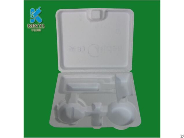 Popular Eco Friendly Nontoxic Material Protective Industrial Product Molded Pulp Packaging