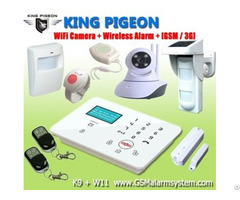 Wireless Gsm Sms Home Security Remote Control Alarm System K9