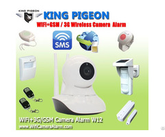 Wifi 3g Gsm Ip Camera Alarm W12