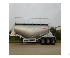 High Quality W Shape 32cbm Tri Axle Dry Bulk Tanker With Air Compressor