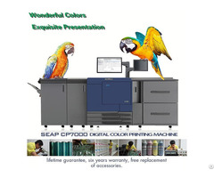 Cmyk Digital Color Printing Machine Seap Cp7000