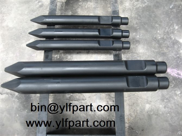 Hydraulic Jack Breaker Chisel For Krupp Hm960 2 Hm1000a Hm1300