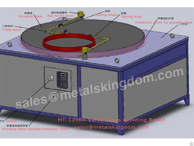 Dn300 800mm Stationary Valve Core Grinding Machine