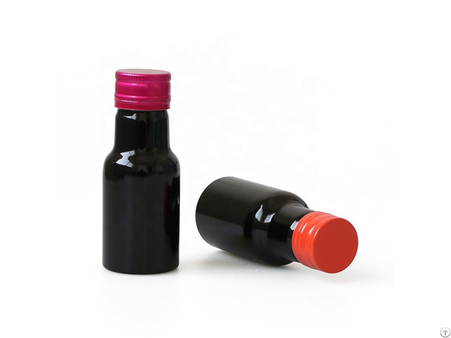 50ml Food Grade Small Black Aluminum Energy Shot Bottle