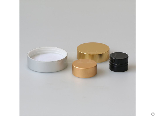 Wide Mouth 90mm Rose Gold Metal Aluminum Cosmetic Lid