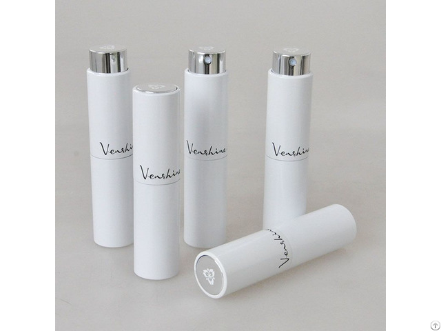 Empty Luxury Rotary Perfume Atomizer Bottle 8ml 10ml 15ml 20ml With Custom Logo