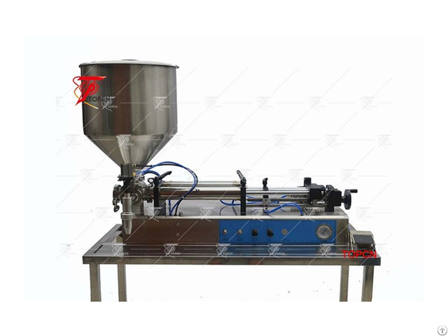 Small Cream Paste Filling Machine