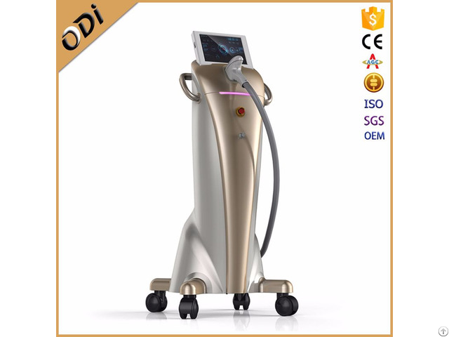 Painless Permanent 808nm Diode Laser Hair Removal Machine