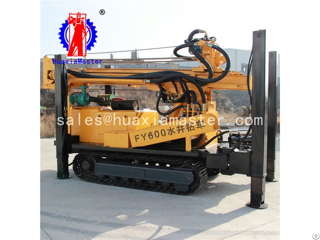 Fy600 Crawler Pneumatic Water Well Drilling Rig Manufacturer